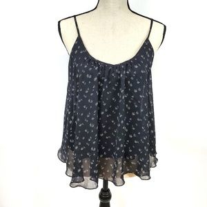 Express Flowy Spaghetti Strap Tank Top